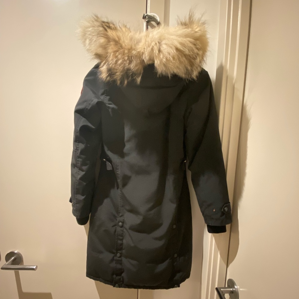 Authentic Canada Goose Kensington Parka luxury down coat black XXS